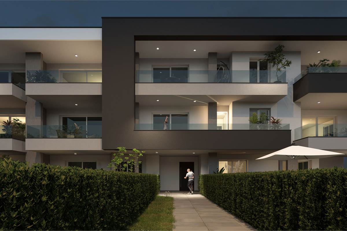 Nuovo trilocale con terrazzo