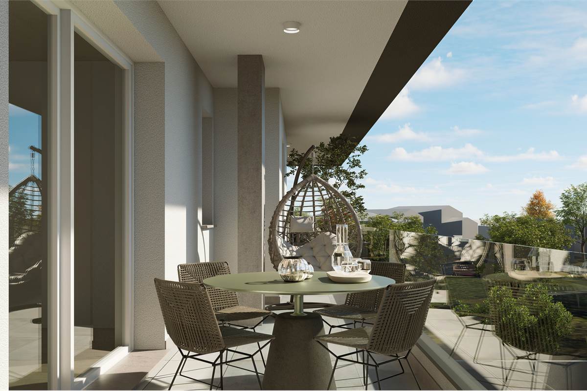 Nuovo trilocale con terrazzo