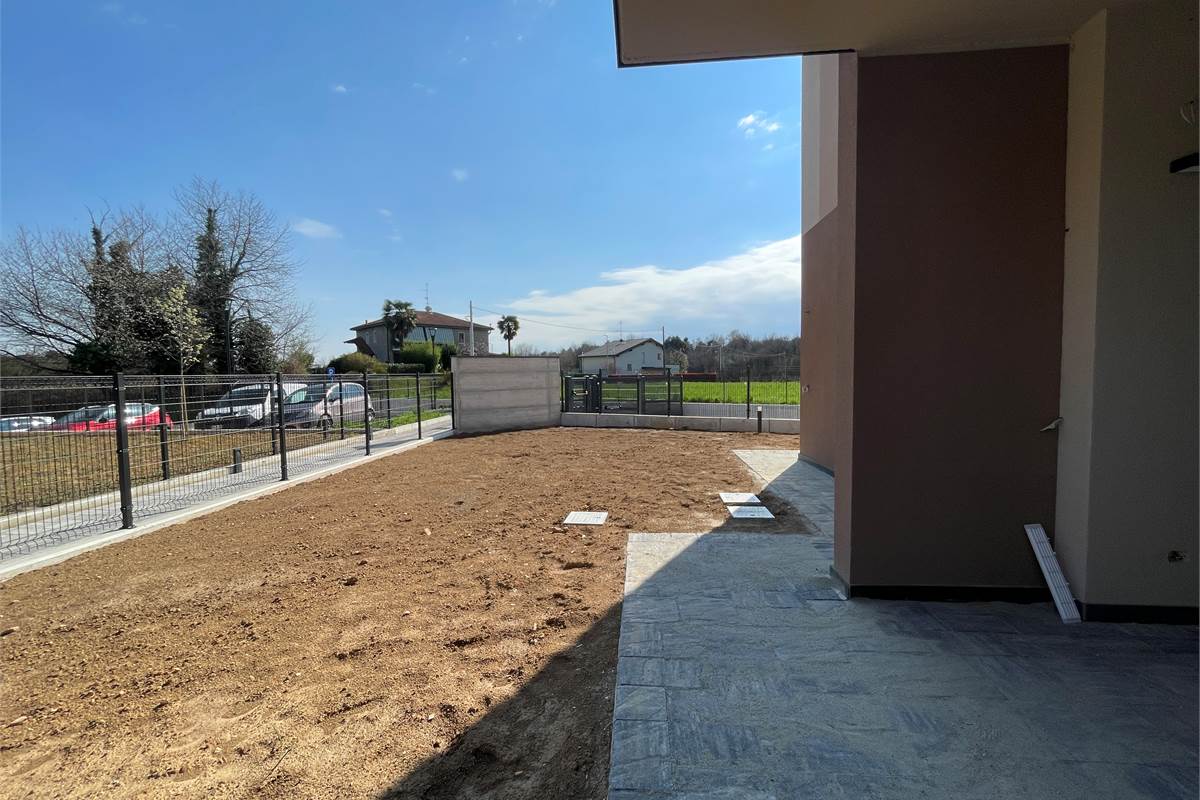 Nuovo bilocale con giardino 