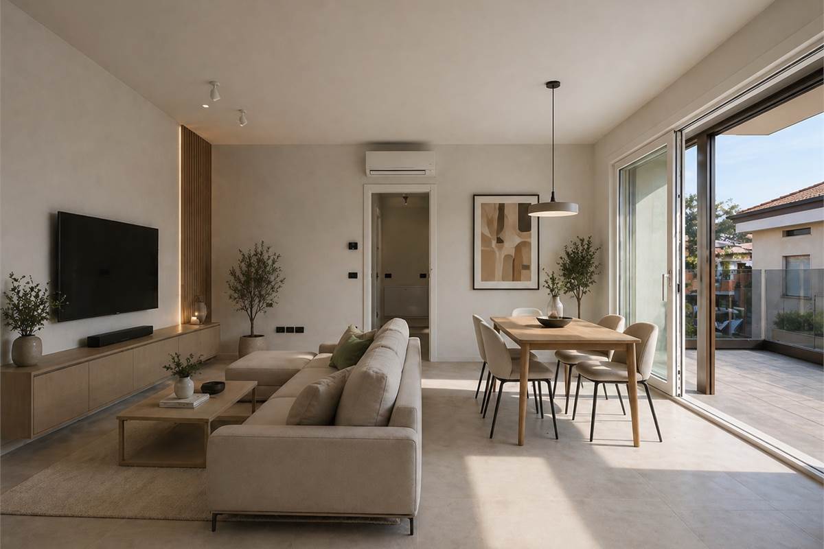 Nuovo trilocale con terrazzo