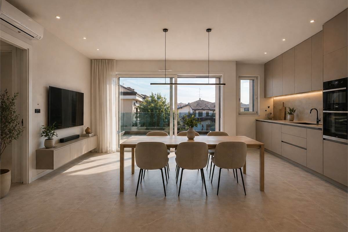 Nuovo trilocale con terrazzo