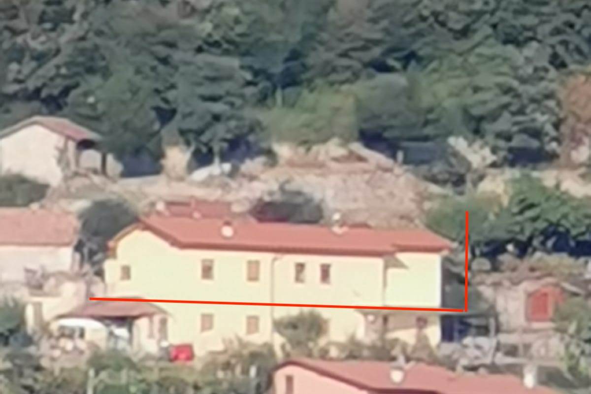 Appartamento in villa di mq 133 con terreno 