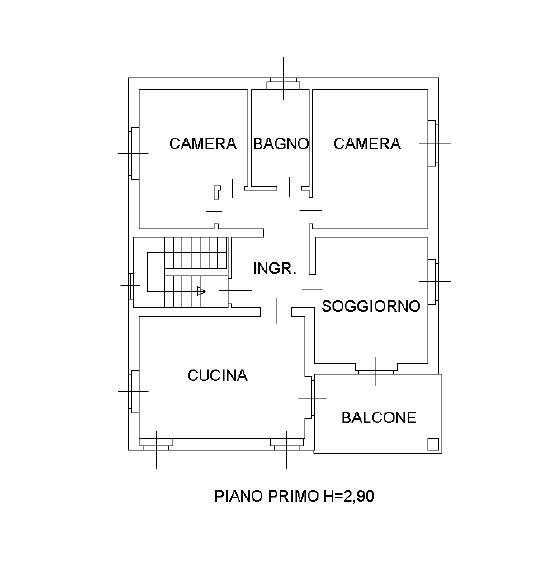 Appartamento in bifamiliare con giardino